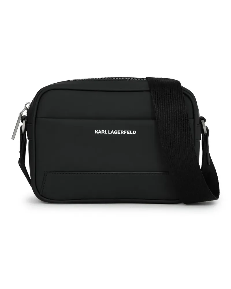 Karl Lagerfeld Crossbody Bags Kameratasche mit minimalistischem Logo schwarz Schwarz