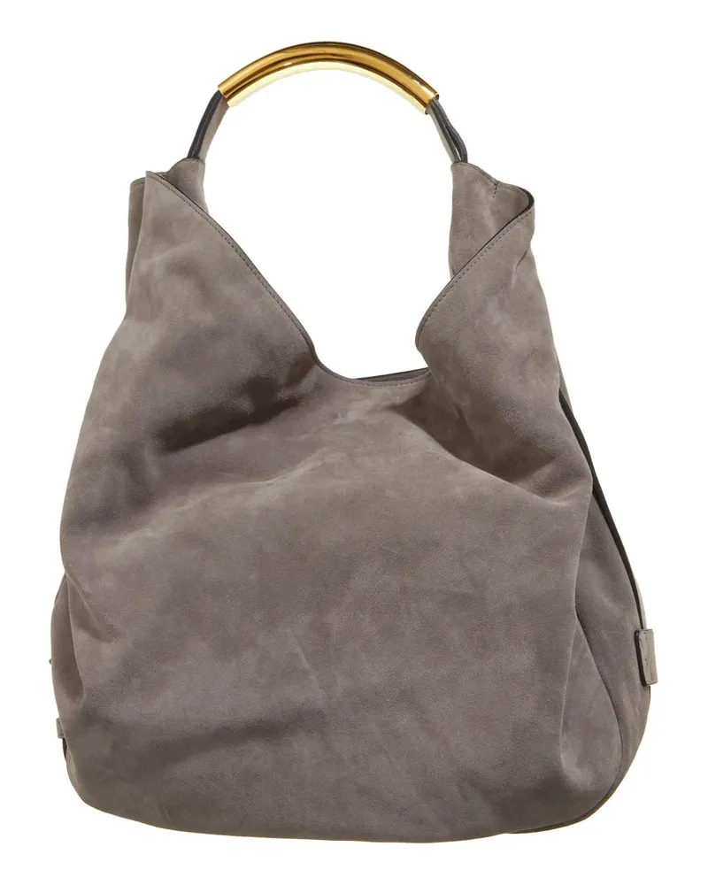 Moschino Hobo Bag Shoulder Bag Grau