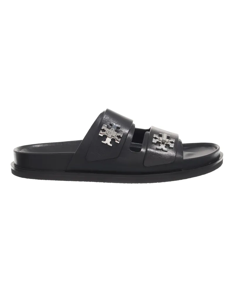 Tory Burch Sandalen T Lock Sport Slide schwarz Schwarz