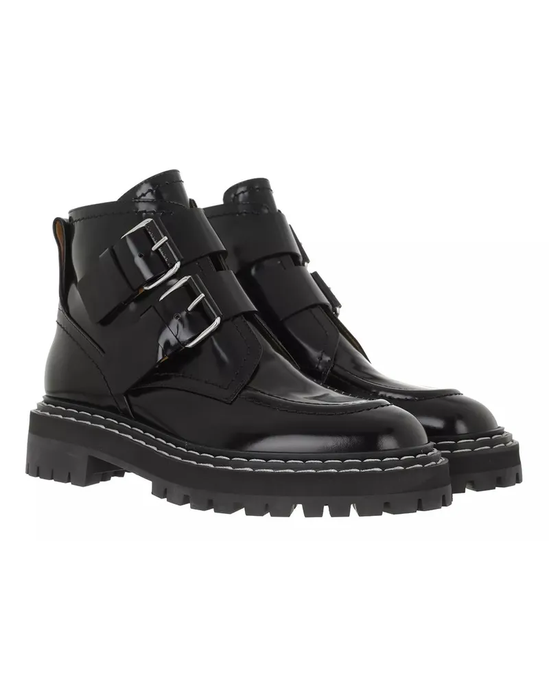 Proenza Schouler Stiefel & Boots Combat Italy schwarz Schwarz