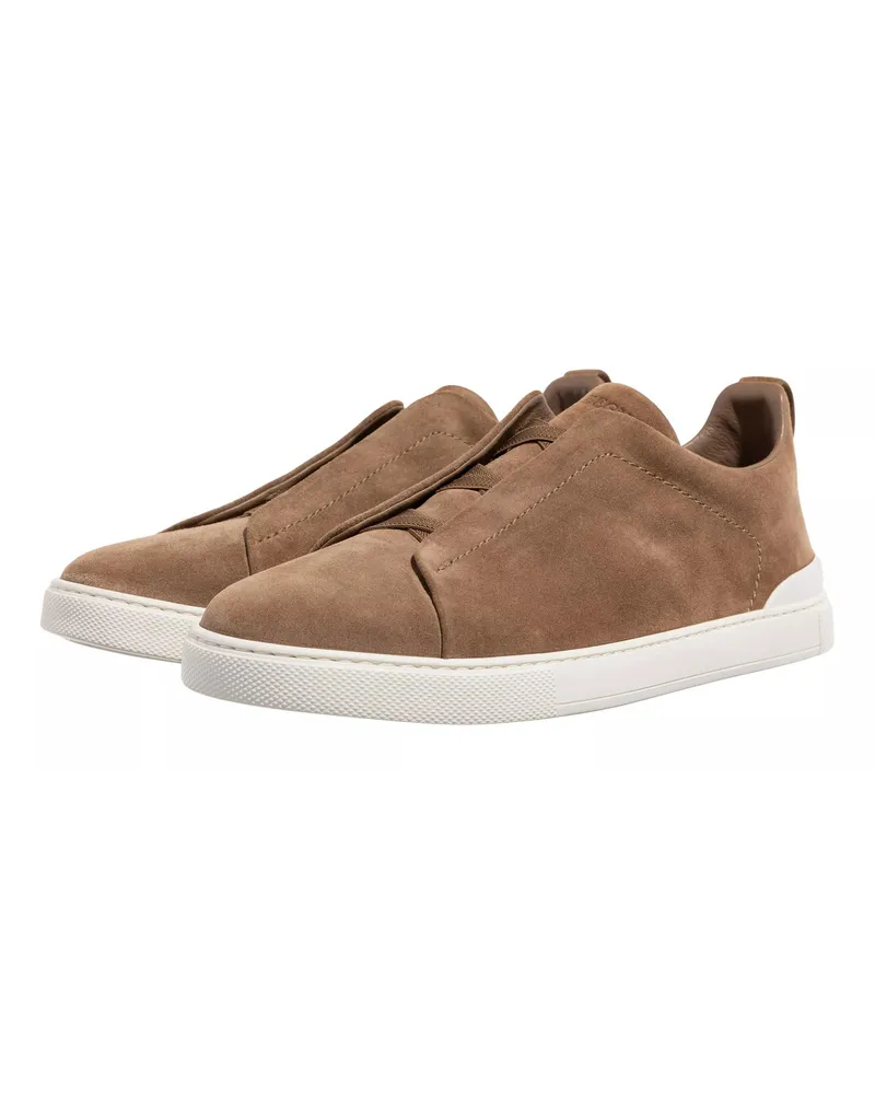 Ermenegildo Zegna Low-Top Sneaker Low-Top Sneakers braun Braun