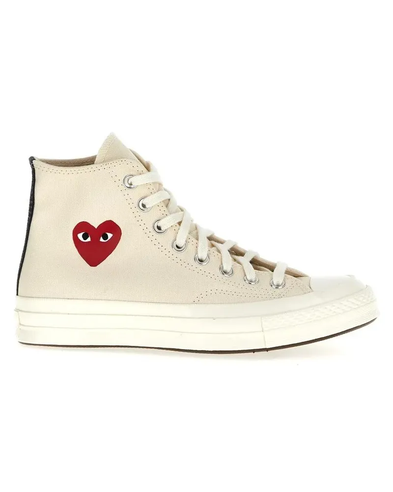 Comme des Garçons Low-Top Sneaker High-Top Canvas Sneakers beige Beige