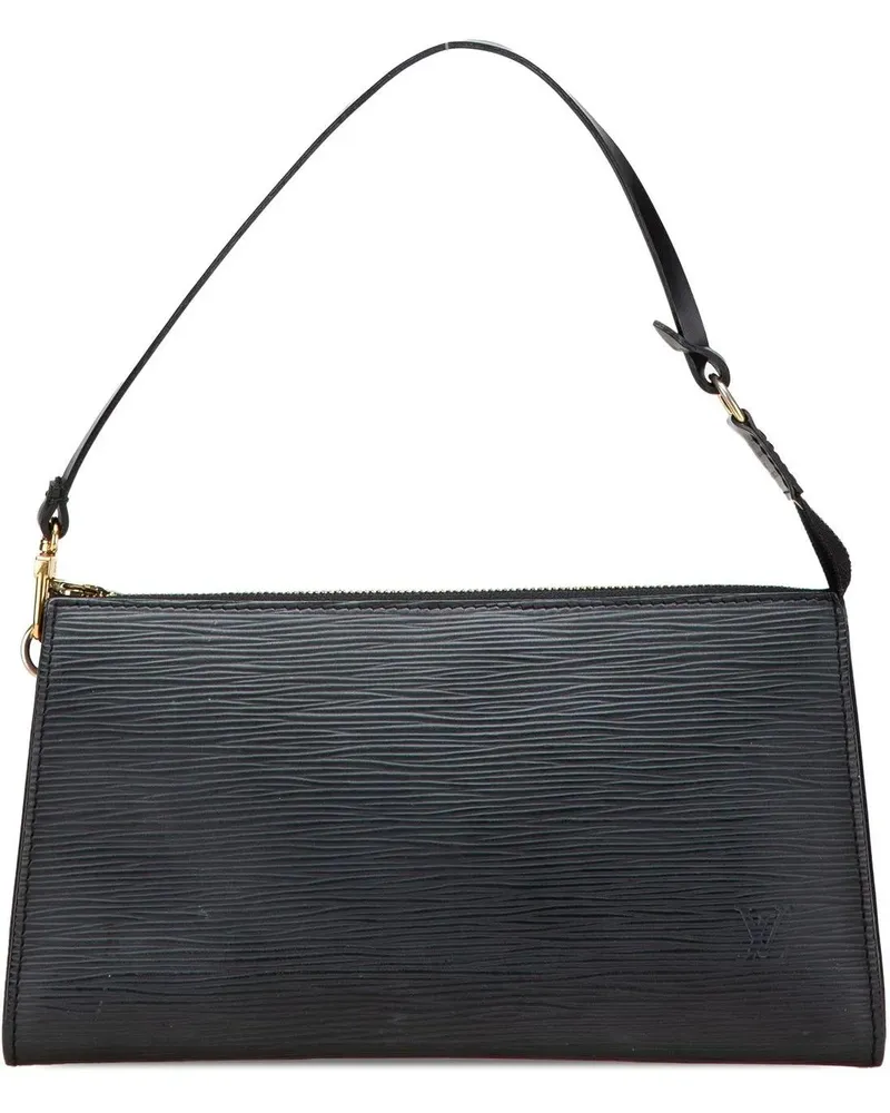 Louis Vuitton Hobo Bags 2002 Epi Pochette Accessoires schwarz Schwarz