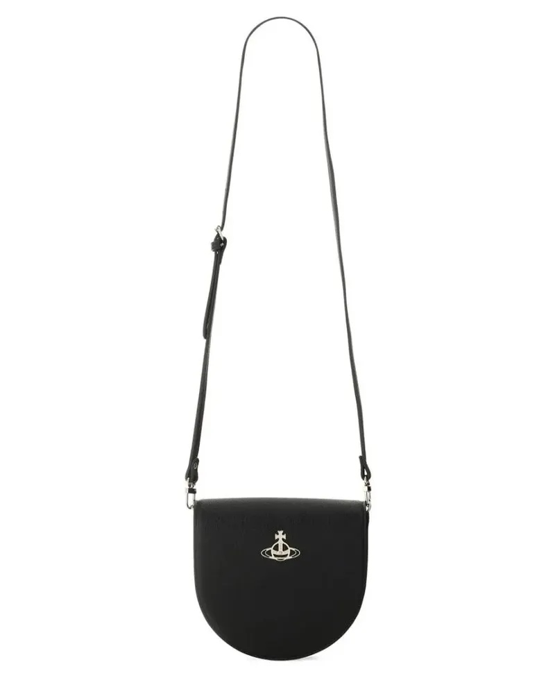 Vivienne Westwood Hobo Bags "Saddle" Shoulder Bag schwarz Schwarz