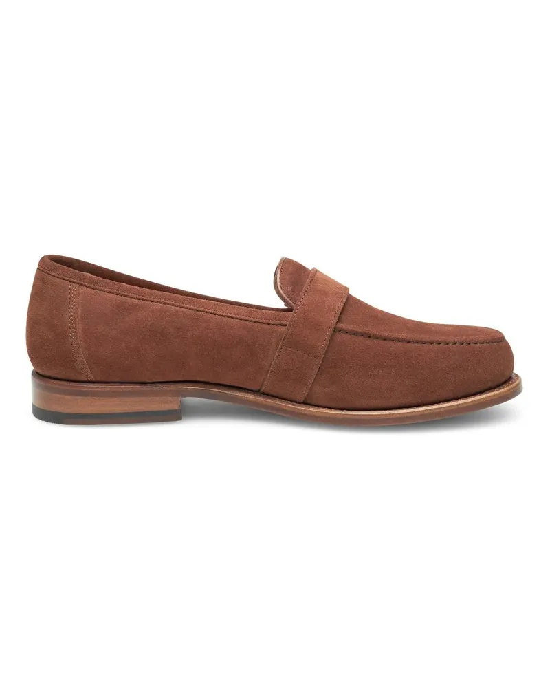 Heinrich Dinkelacker Slipper & Pantoletten Loafer Wien Single Monk V braun Braun