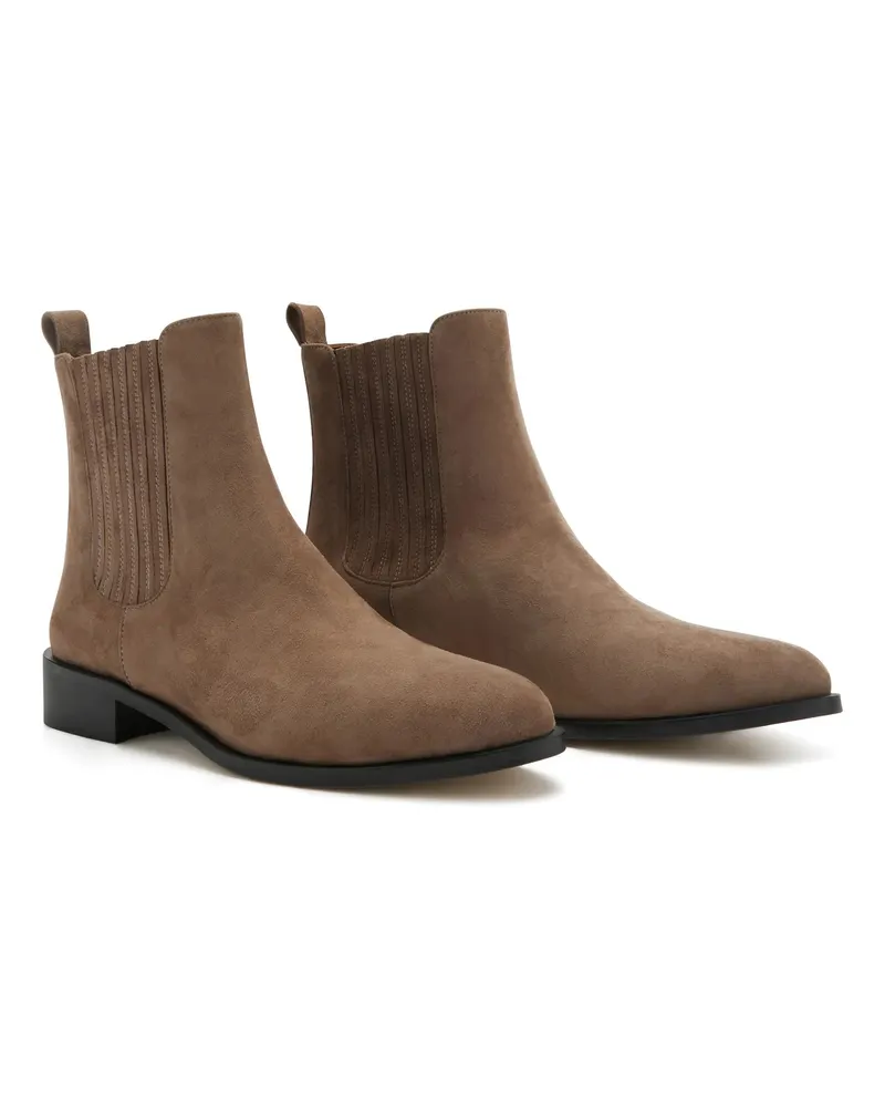 Isabel Bernard Stiefeletten Vendôme Chey Chelsea Boots taupe Taupe