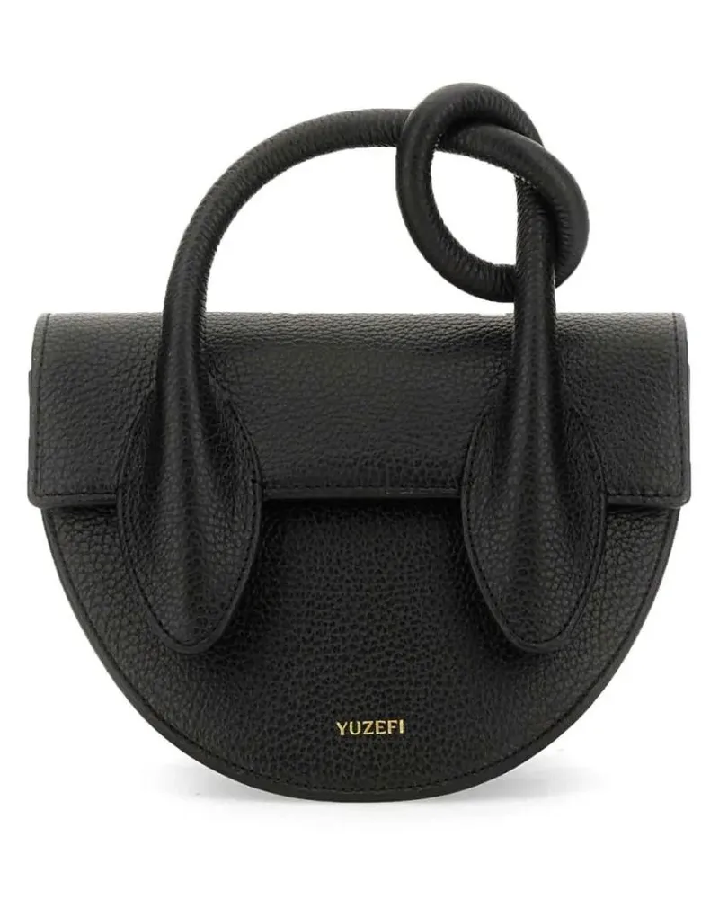 YUZEFI Hobo Bags "Pretzel" Bag schwarz Schwarz