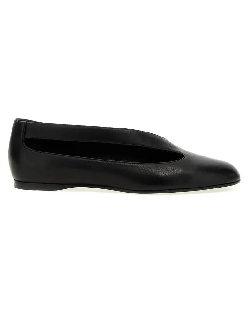 KHAITE Diana' Ballet Flats schwarz Schwarz