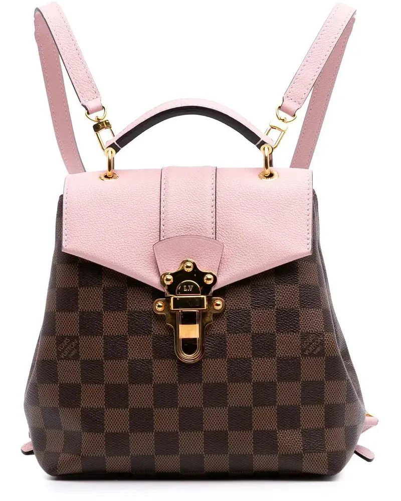 Louis Vuitton Rucksäcke 2018 Damier Ebene Clapton braun Braun