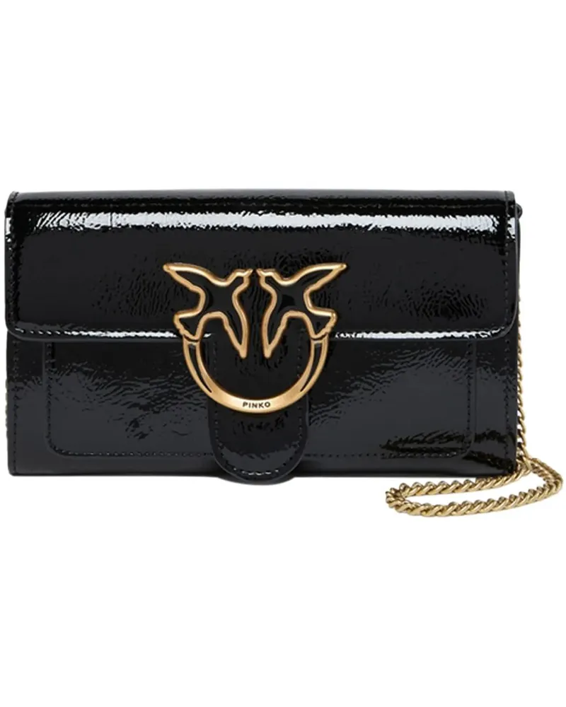 Pinko Portemonnaie Love One Wallet C schwarz Schwarz
