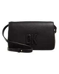 DKNY Crossbody Bags Medium Flap Crossbody Schwarz