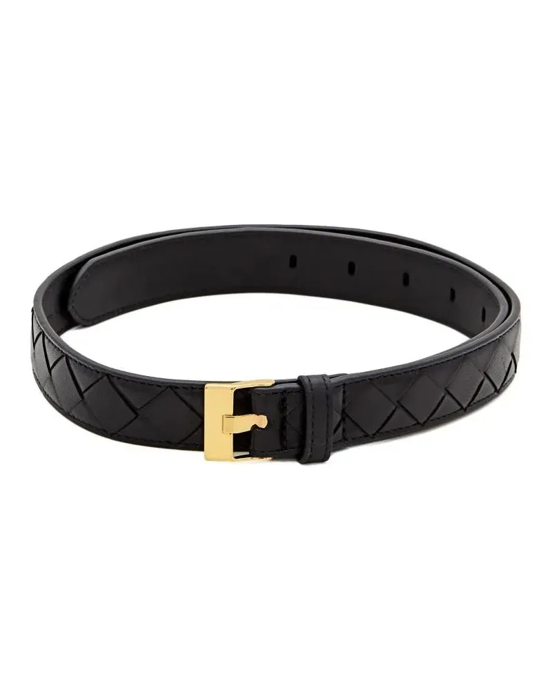 Bottega Veneta Gürtel Watch Belt schwarz Schwarz