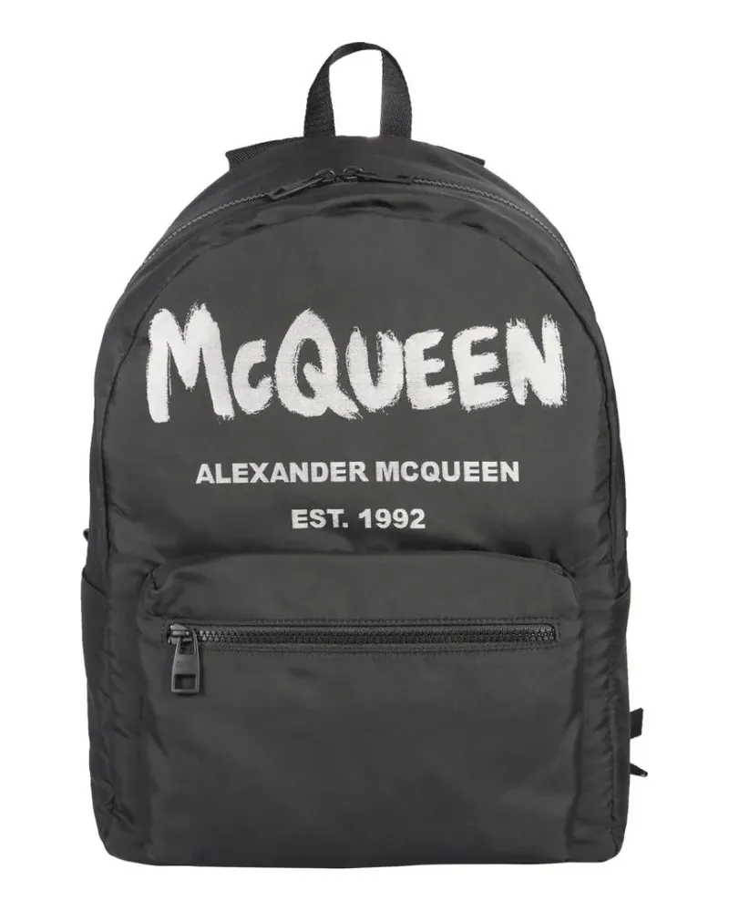 Alexander McQueen Rucksäcke Metropolitan Backpack schwarz Schwarz