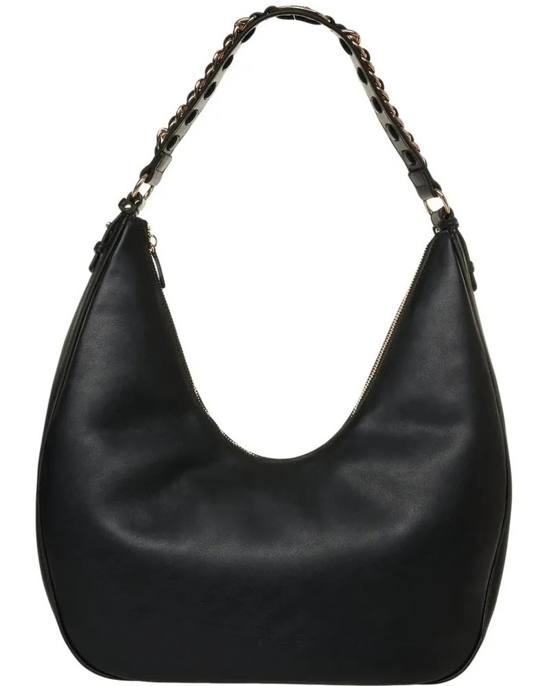 Liu Jo Hobo Bags Shoulder bag with chain detail schwarz Schwarz