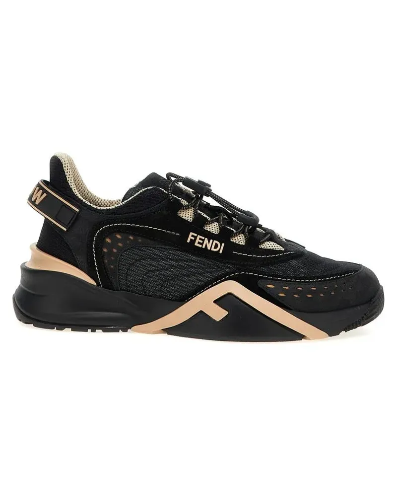 Fendi Low-Top Sneaker ' Flow' Sneakers schwarz Schwarz