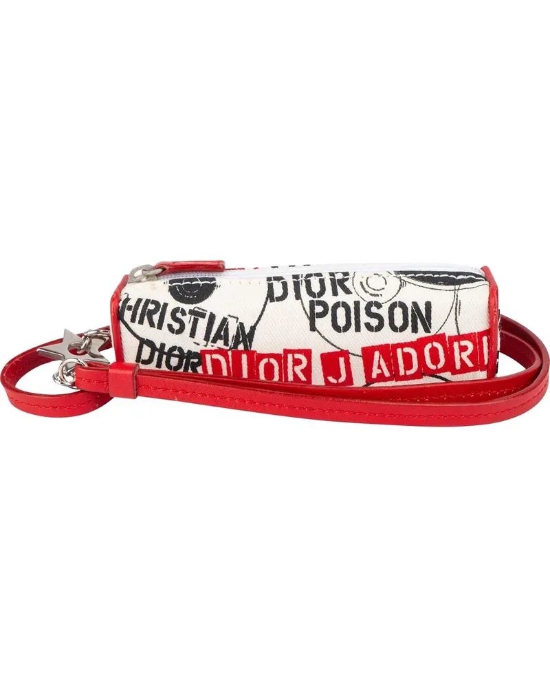 Dior Crossbody Bags  Limited Hardcore Lipstick Micro Bag rot Rot