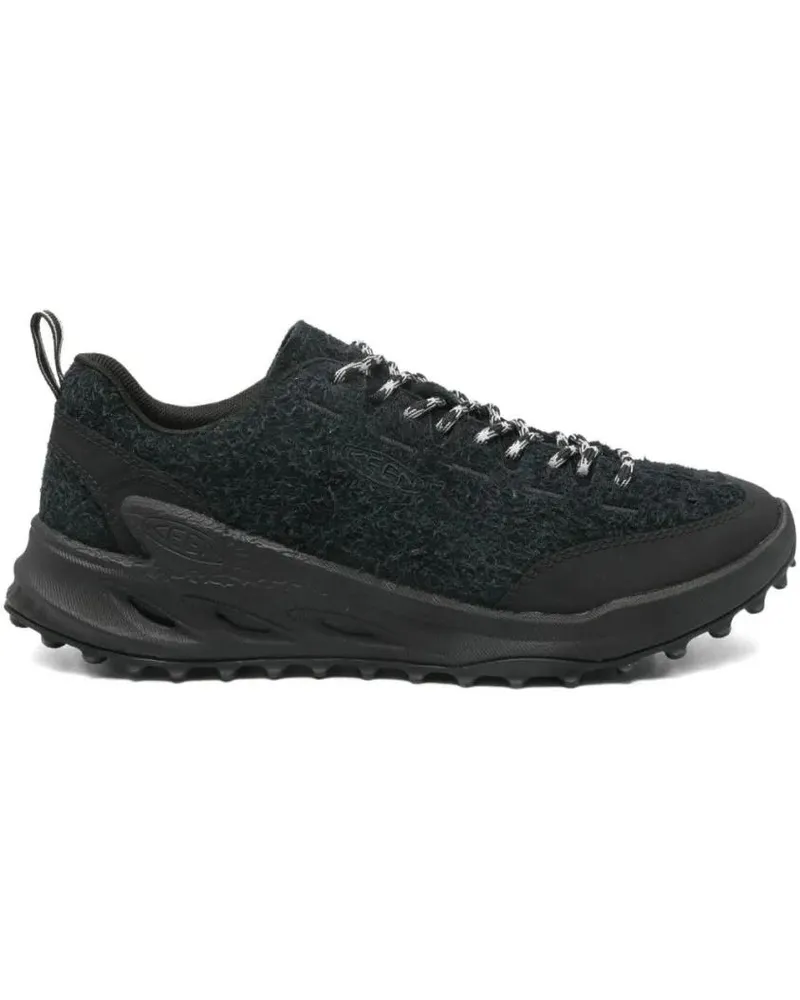 Keen Low-Top Sneaker Textured Black Sneakers With Rugged Sole schwarz Schwarz