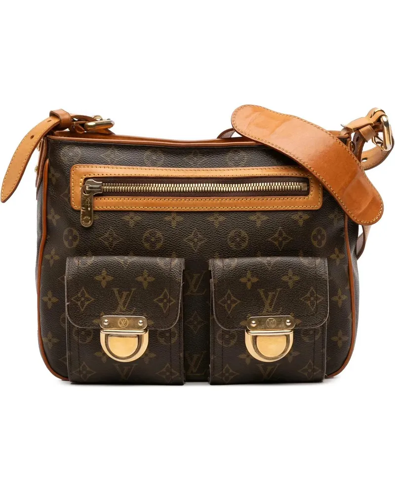 Louis Vuitton Hobo Bags Monogram Hudson GM braun Braun