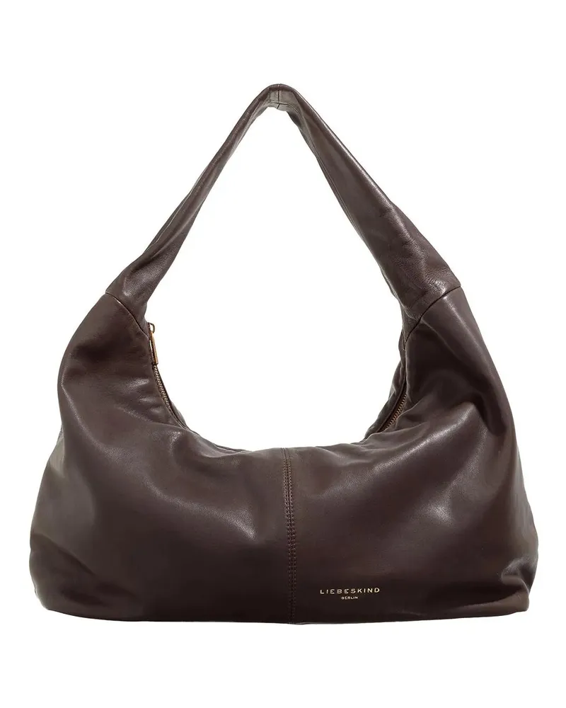 Liebeskind Hobo Bags Bo Sheep Natural Hobo Bag L schwarz Schwarz