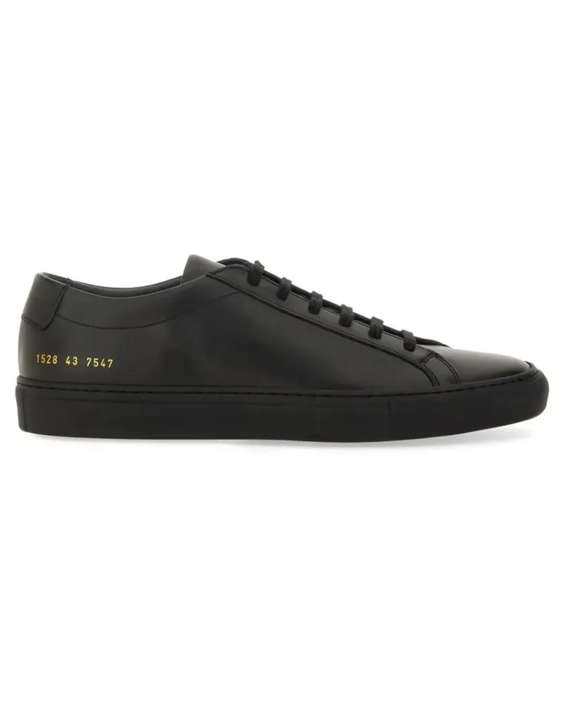 Common Projects Low-Top Sneaker "Achilles" Sneaker schwarz Schwarz
