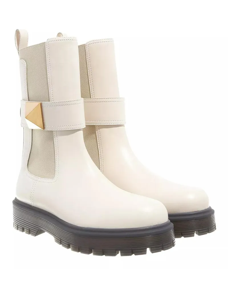 Valentino Garavani Boots & Stiefeletten Boots Creme