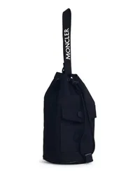 Moncler Beuteltaschen Trick' Black Nylon Bucket Bag Schwarz