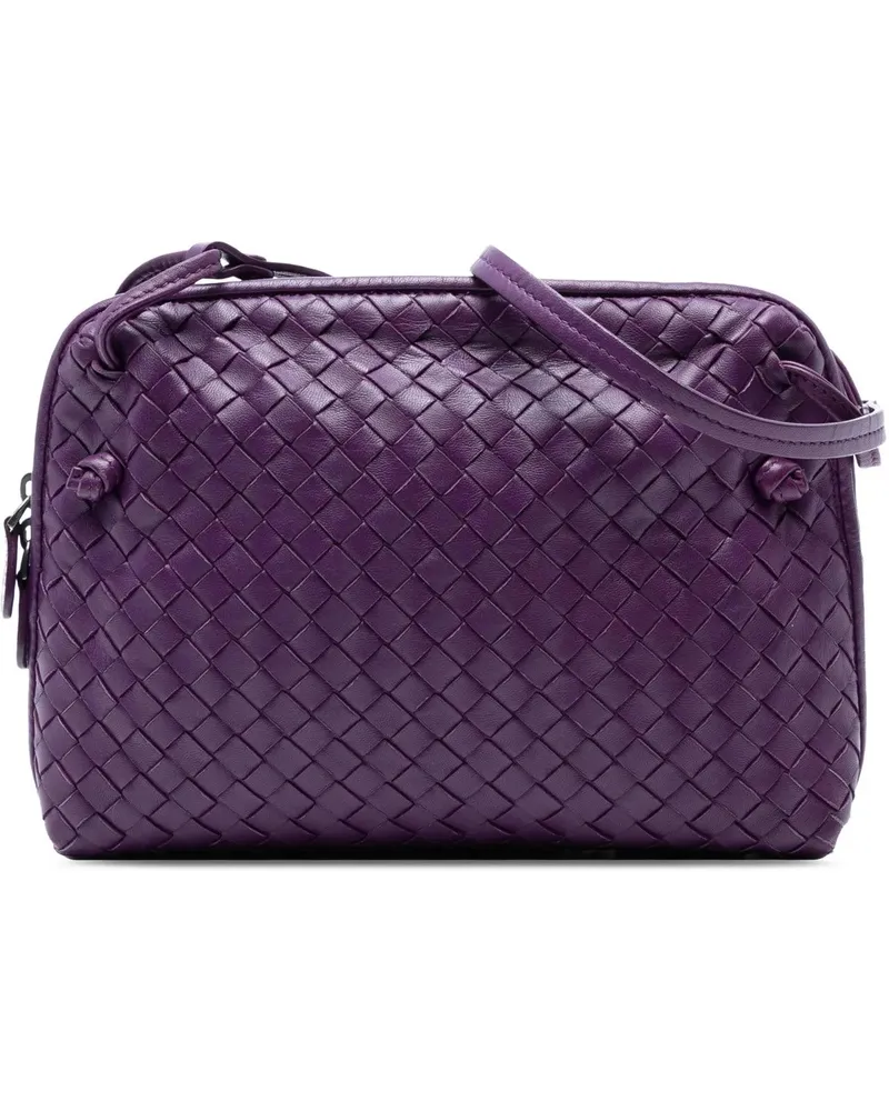 Bottega Veneta Hobo Bags Nappa Intrecciato Nodini Crossbody orange Orange