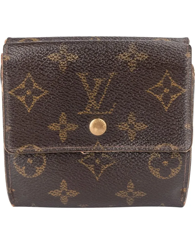 Louis Vuitton Portemonnaie  Canvas Monogram Elise Wallet braun Braun