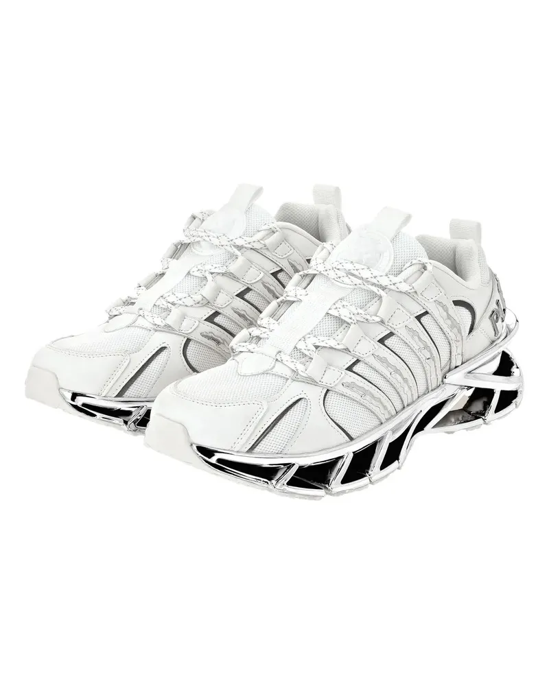 Philipp Plein Low-Top Sneaker Runner Sneaker weiß Weiß