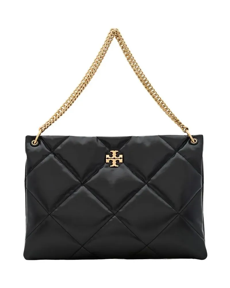 Tory Burch Hobo Bags Kira Diamond Quilt Shoulder Bag schwarz Schwarz