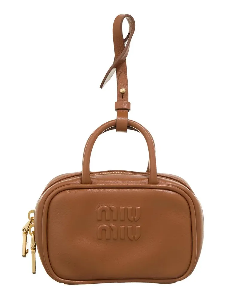 Miu Miu Satchels Micro Handbag cognacbraun Cognacbraun