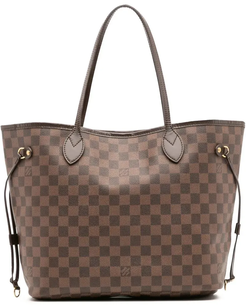 Louis Vuitton Shopper Damier Ebene Neverfull MM braun Braun