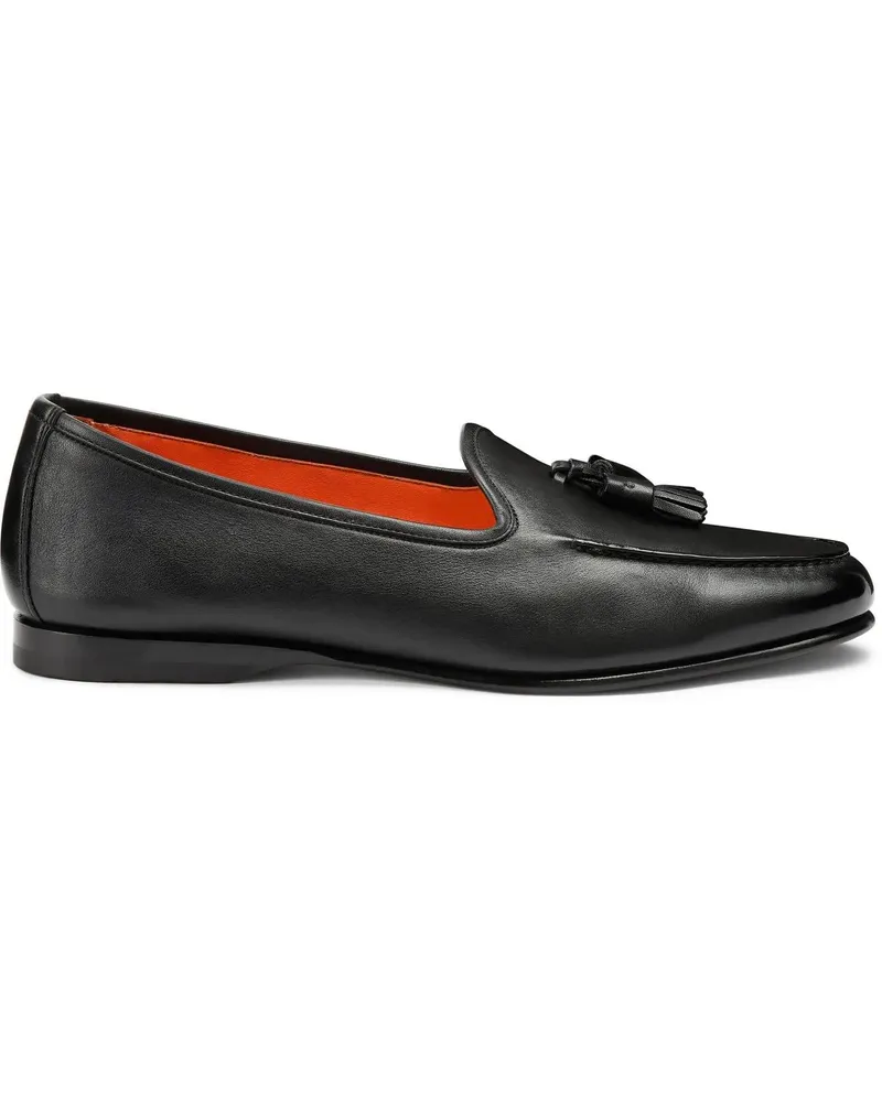 Santoni Loafer Men?s tassel loafer weiß Weiß