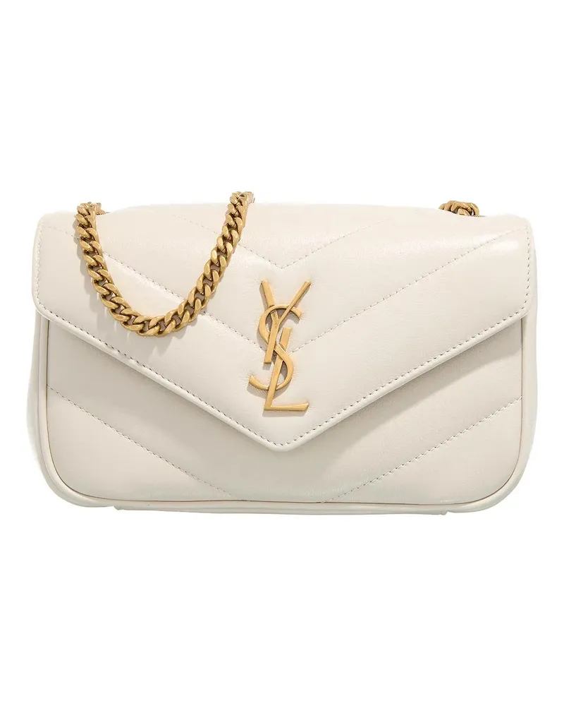 Saint Laurent Crossbody Bags Loulou Mini creme Creme