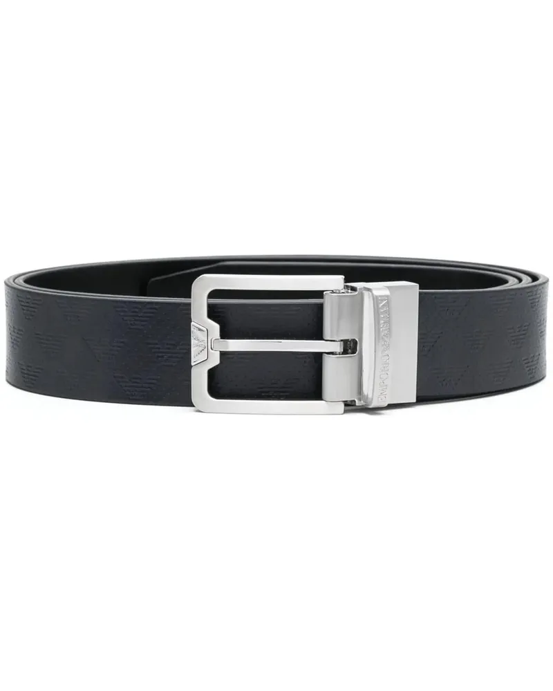 Emporio Armani Gürtel Belts Blue blau Blau