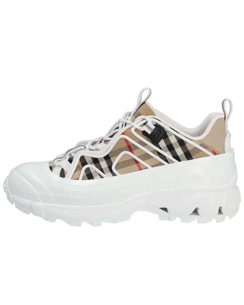 Burberry Low-Top Sneaker Arthur Sneakers In Check White weiß Weiß