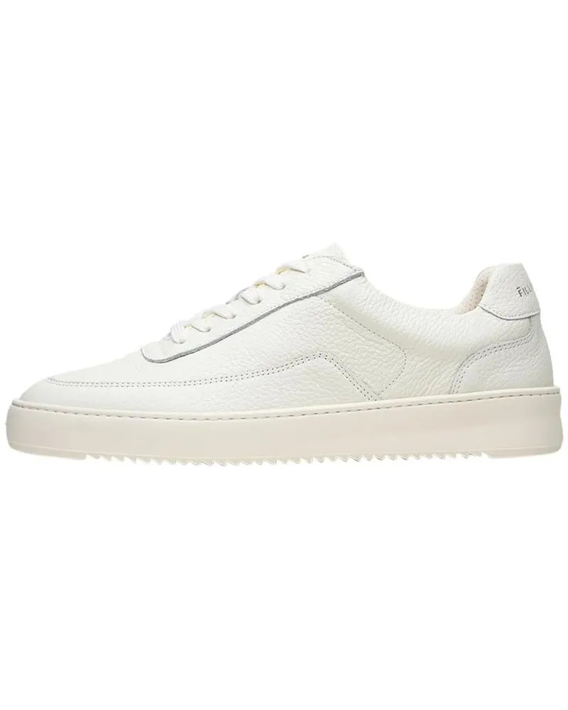 Filling Pieces Low-Top Sneaker Mondo Grain Off White weiß Weiß