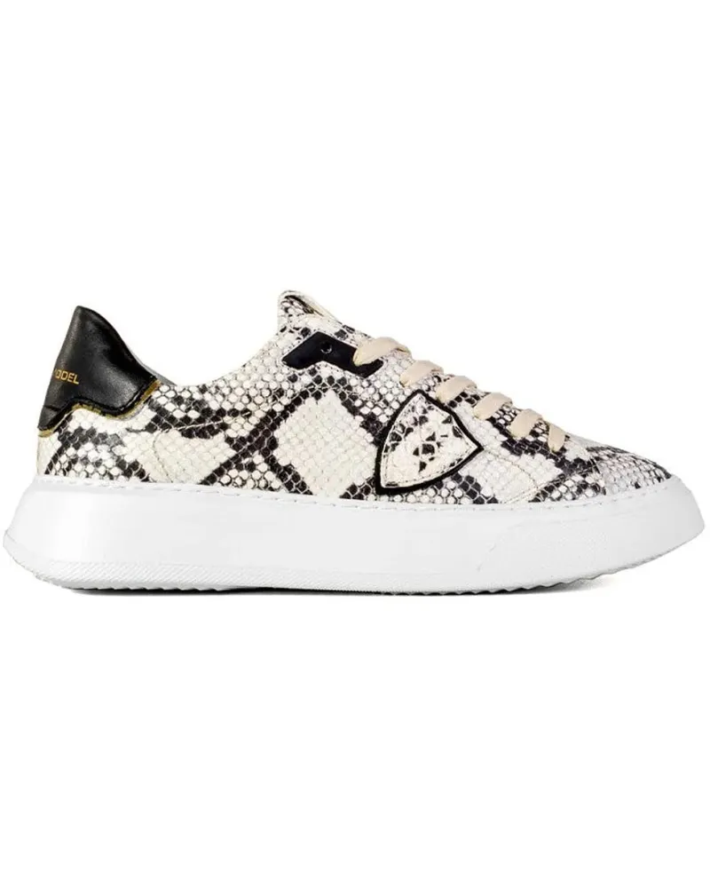 Philippe Model Low-Top Sneaker Sneakers Temple Python bunt Bunt