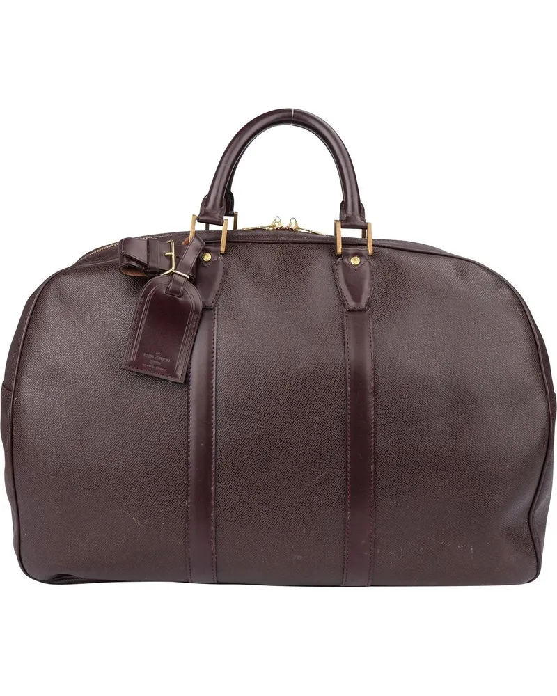 Louis Vuitton Crossbody Bags  Taiga Leather Kendall 45 Travel Bag bunt Bunt