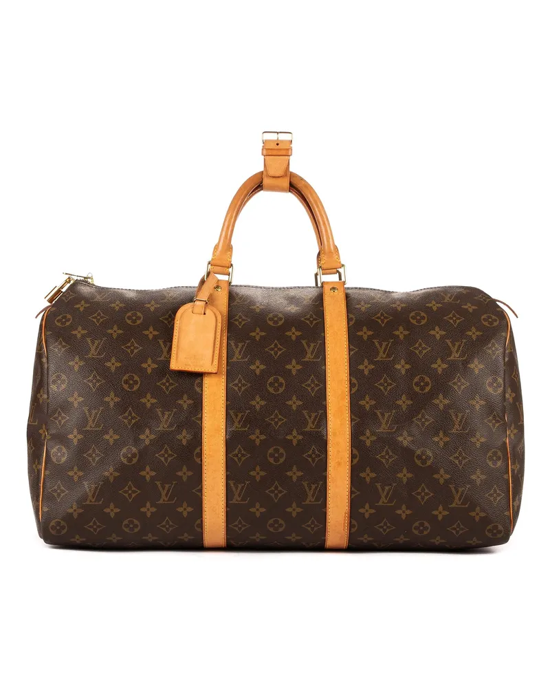 Louis Vuitton Crossbody Bags Keepall 50 braun Braun