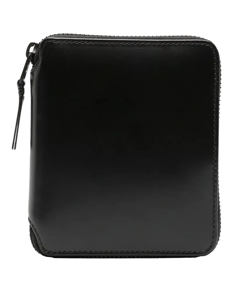 Comme des Garçons Portemonnaies Wallet Very Black Serie schwarz Schwarz