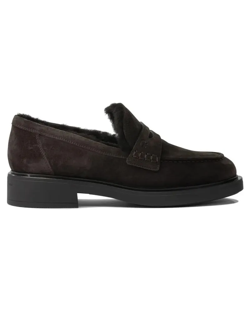 Gianvito Rossi Harris" 20 Mm Loafers schwarz Schwarz