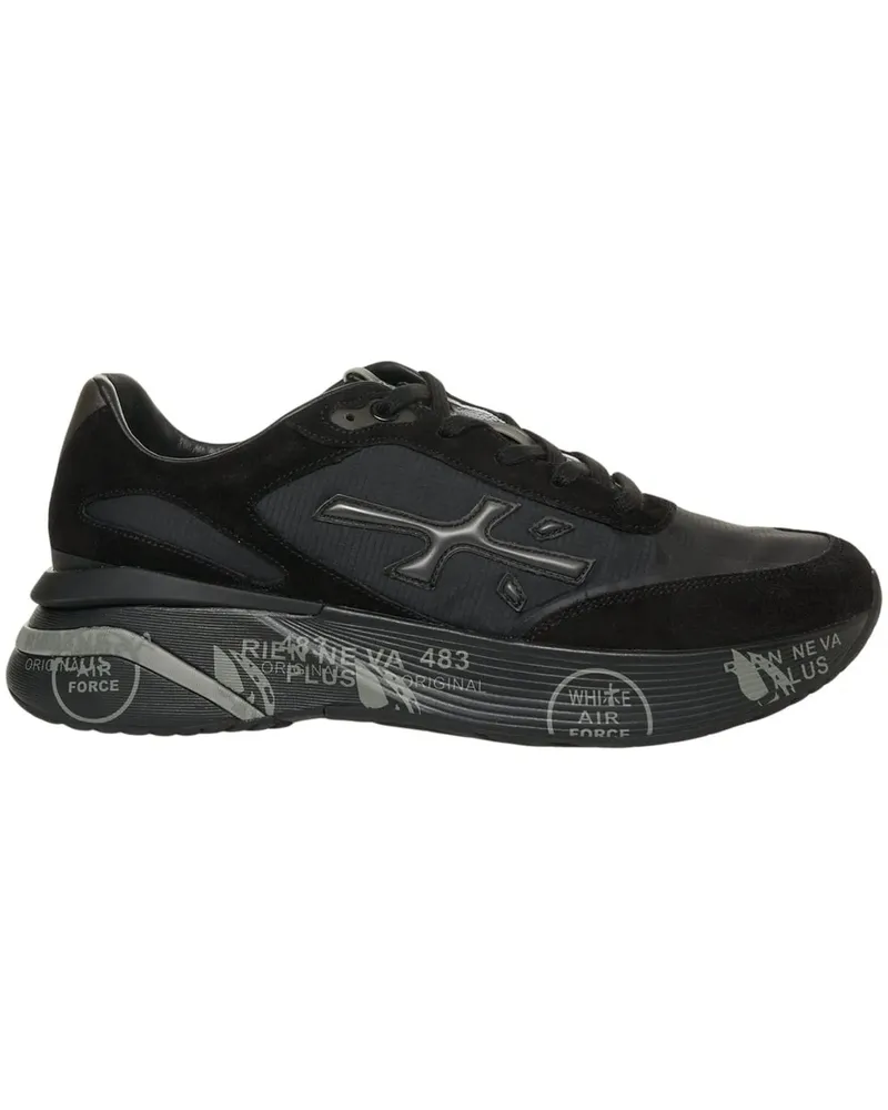 Premiata Low-Top Sneaker Sneakers 'Moerun' schwarz Schwarz