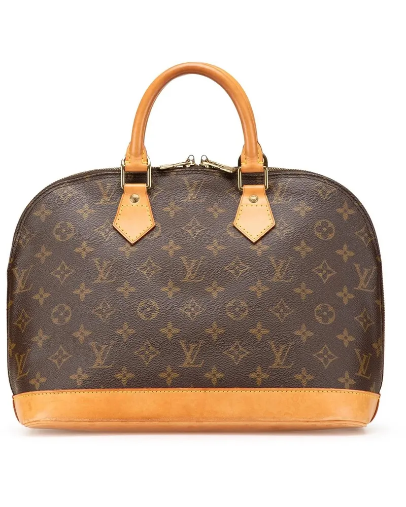 Louis Vuitton Crossbody Bags 1996 Monogram Alma PM braun Braun