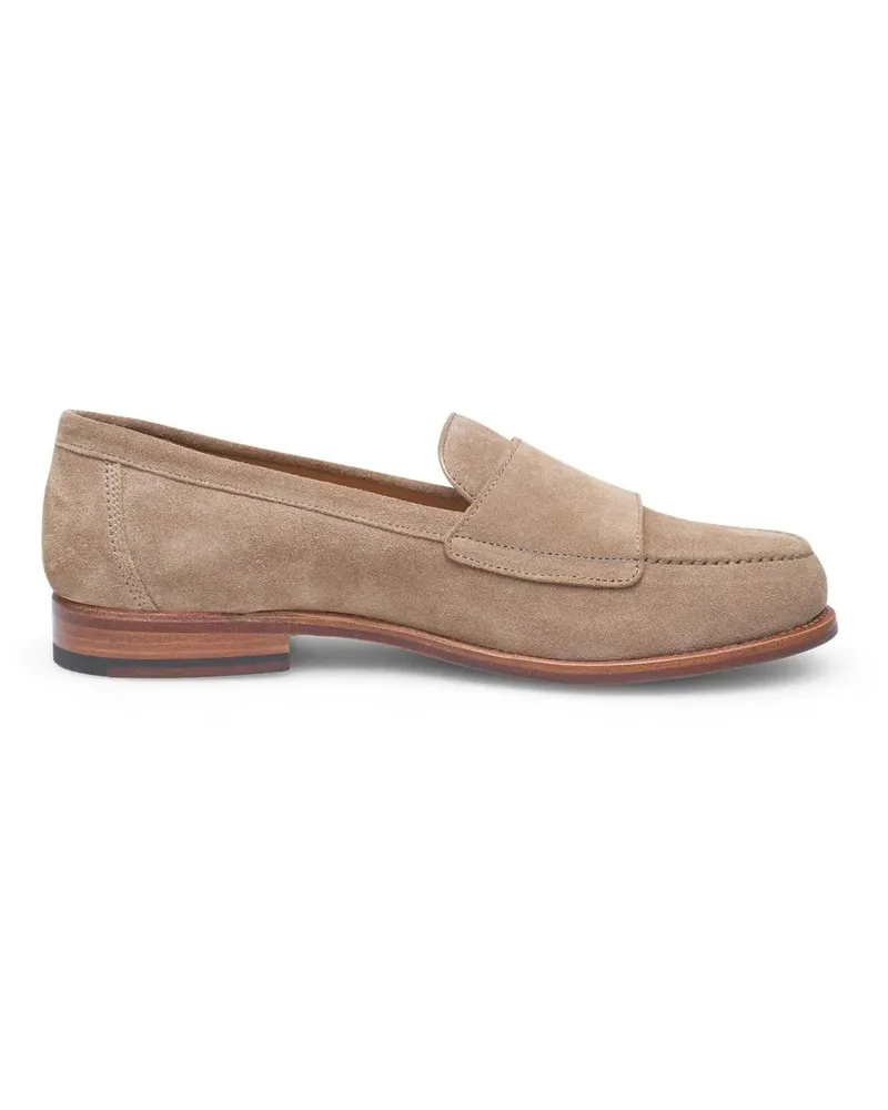 Heinrich Dinkelacker Slipper & Pantoletten Loafer Wien Double Monk V beige Beige
