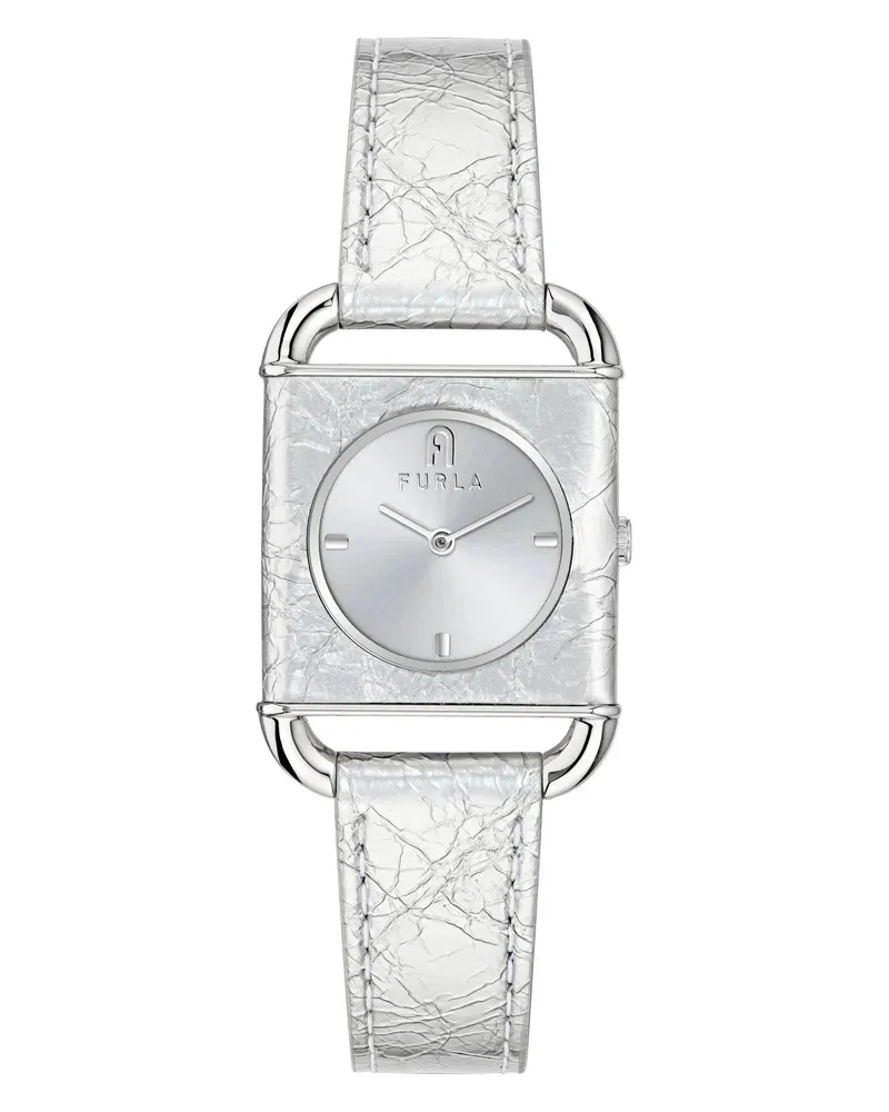 Furla Uhren Quarz-Analoguhr  Arco Square white Weiß
