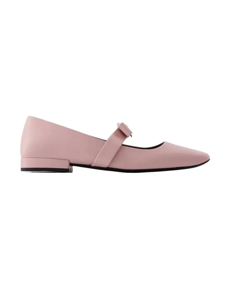 Versace Loafers & Ballerinas Ballerinas - Leather - Pink Rosa