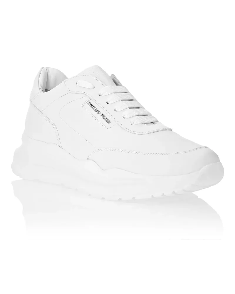 Philipp Plein Low-Top Sneaker Runner Sneaker weiß Weiß