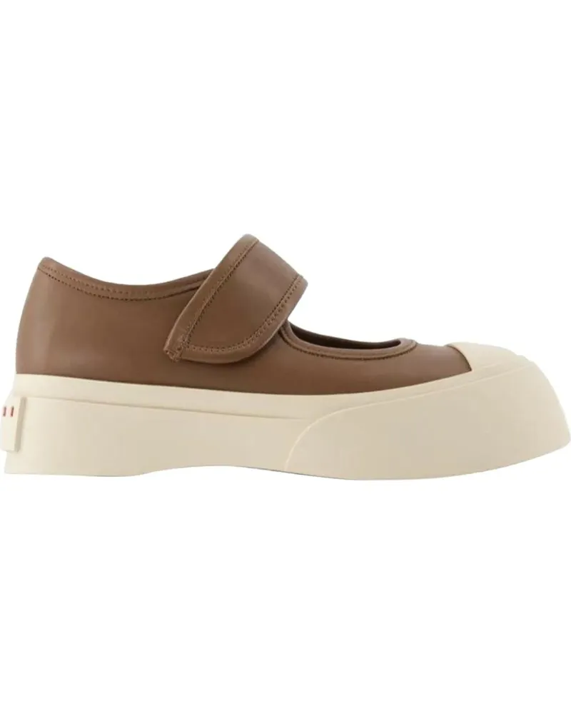 Marni Sandalen Mary Jane Sandals Cigar beige Beige