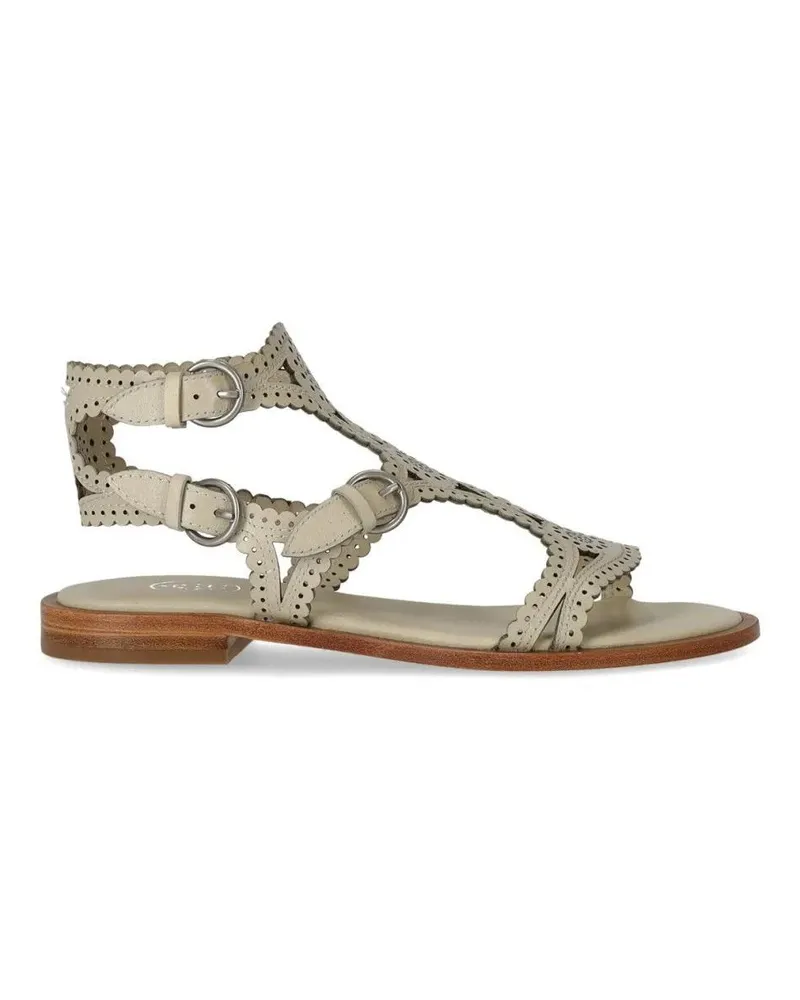 ash Sandalen Paprika Talc Flat Sandal beige Beige